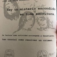 Policiales en secreto. Tiembla Sherlock. Contraportada de nuestro libro, con ilustraciones tomadas de los cuentos_♀️Ria(10)