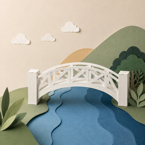 Paper brigdes - cuadrada
